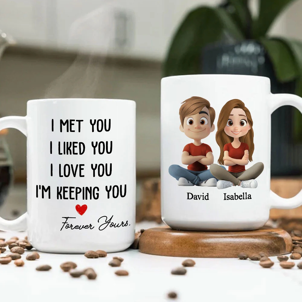 I Am Keeping You - Personalized Custom Coffee Mug - Image 5