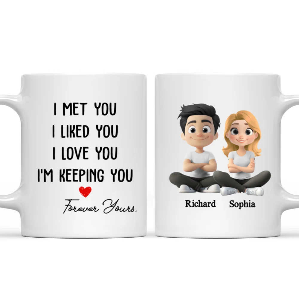 I Am Keeping You - Personalized Custom Coffee Mug - Image 8