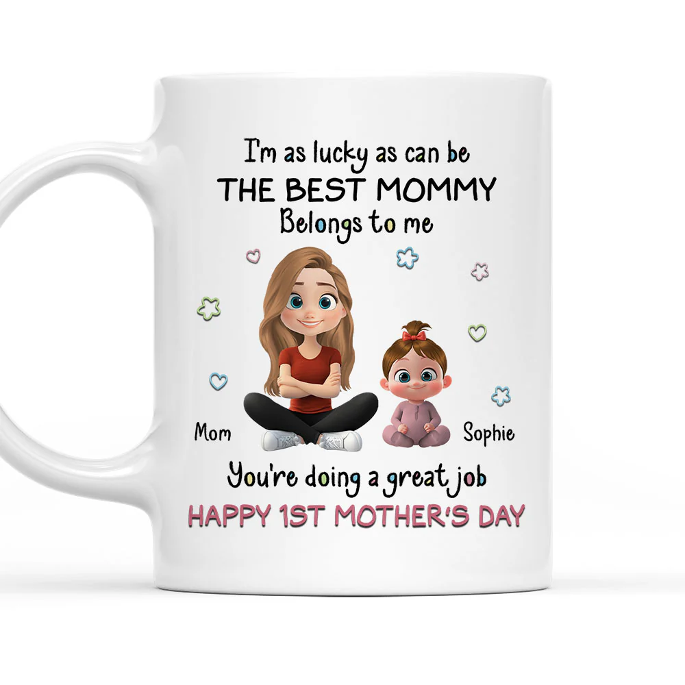 I Am Lucky - Personalized Custom Coffee Mug