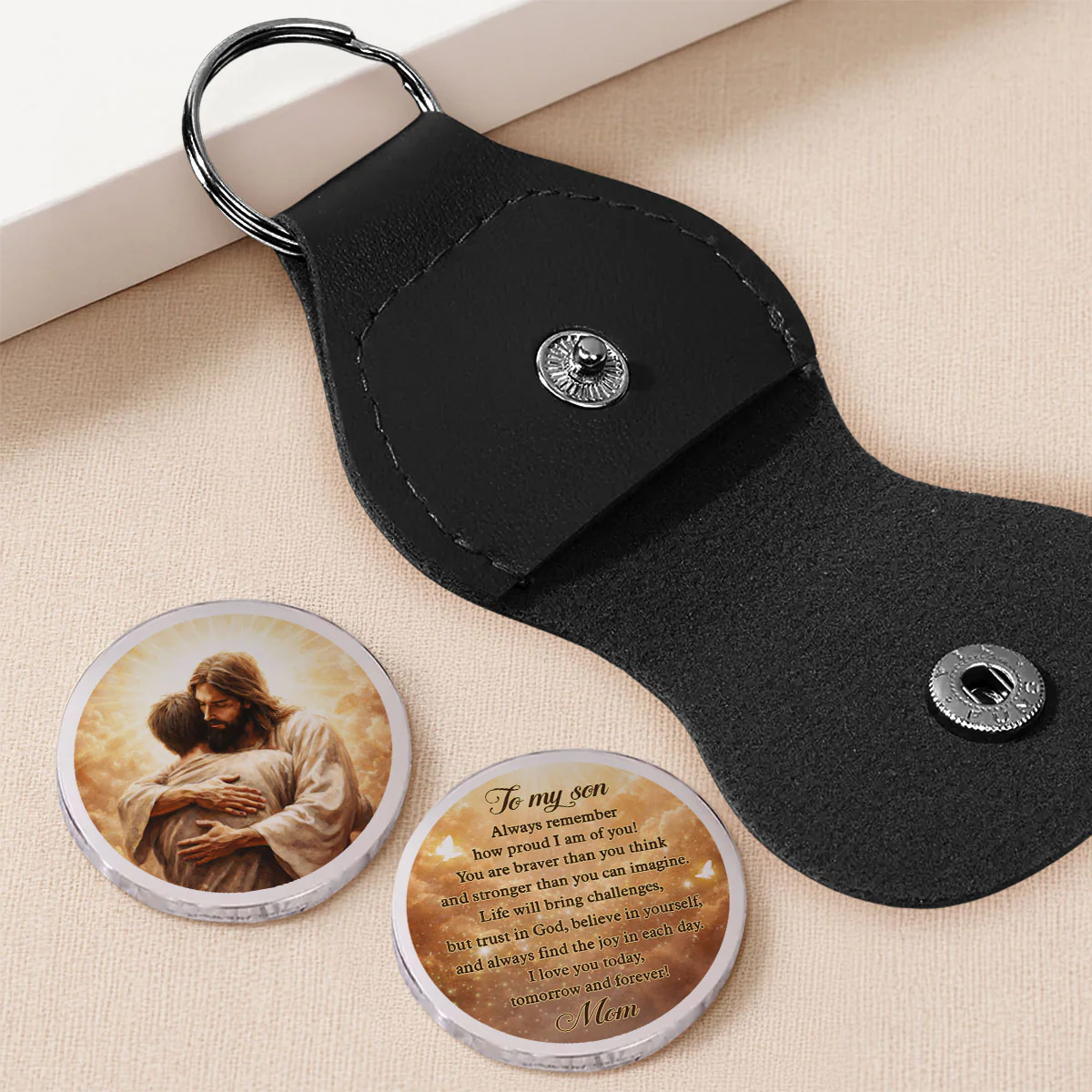 I Am Proud Of You - Personalized Custom Pocket Hug - Image 2