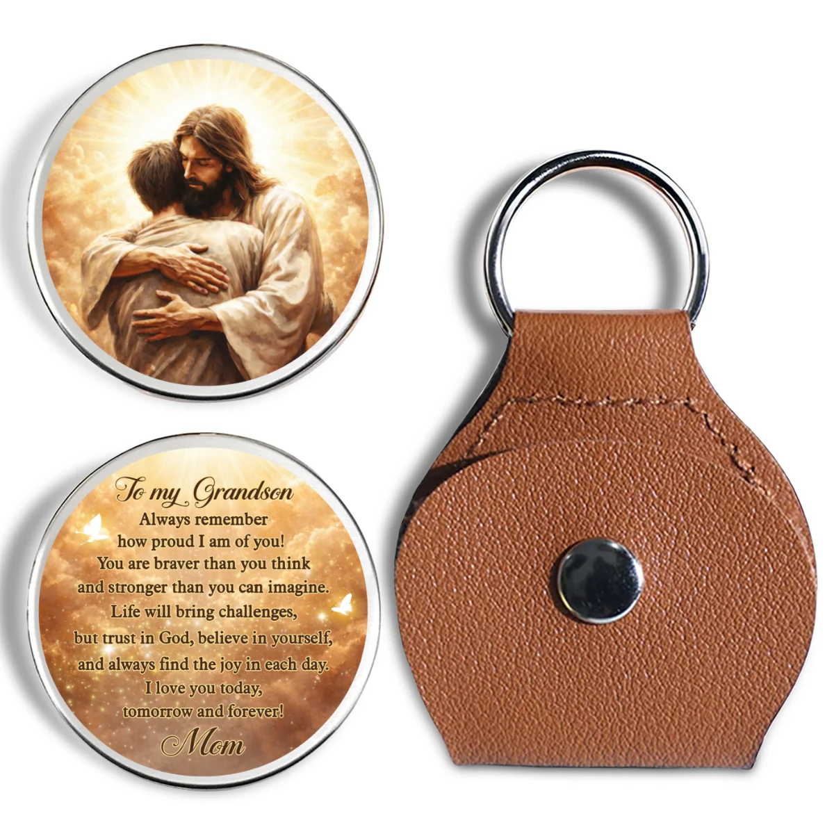 I Am Proud Of You - Personalized Custom Pocket Hug - Image 6