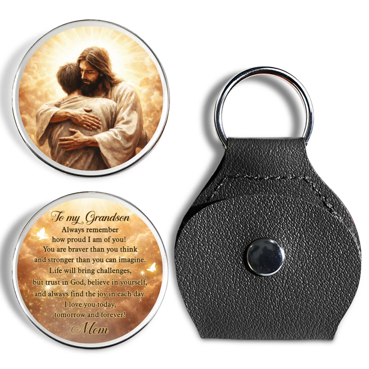 I Am Proud Of You - Personalized Custom Pocket Hug - Image 7