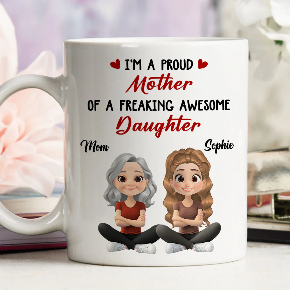 I Am So Proud - Personalized Custom Coffee Mug - Image 3