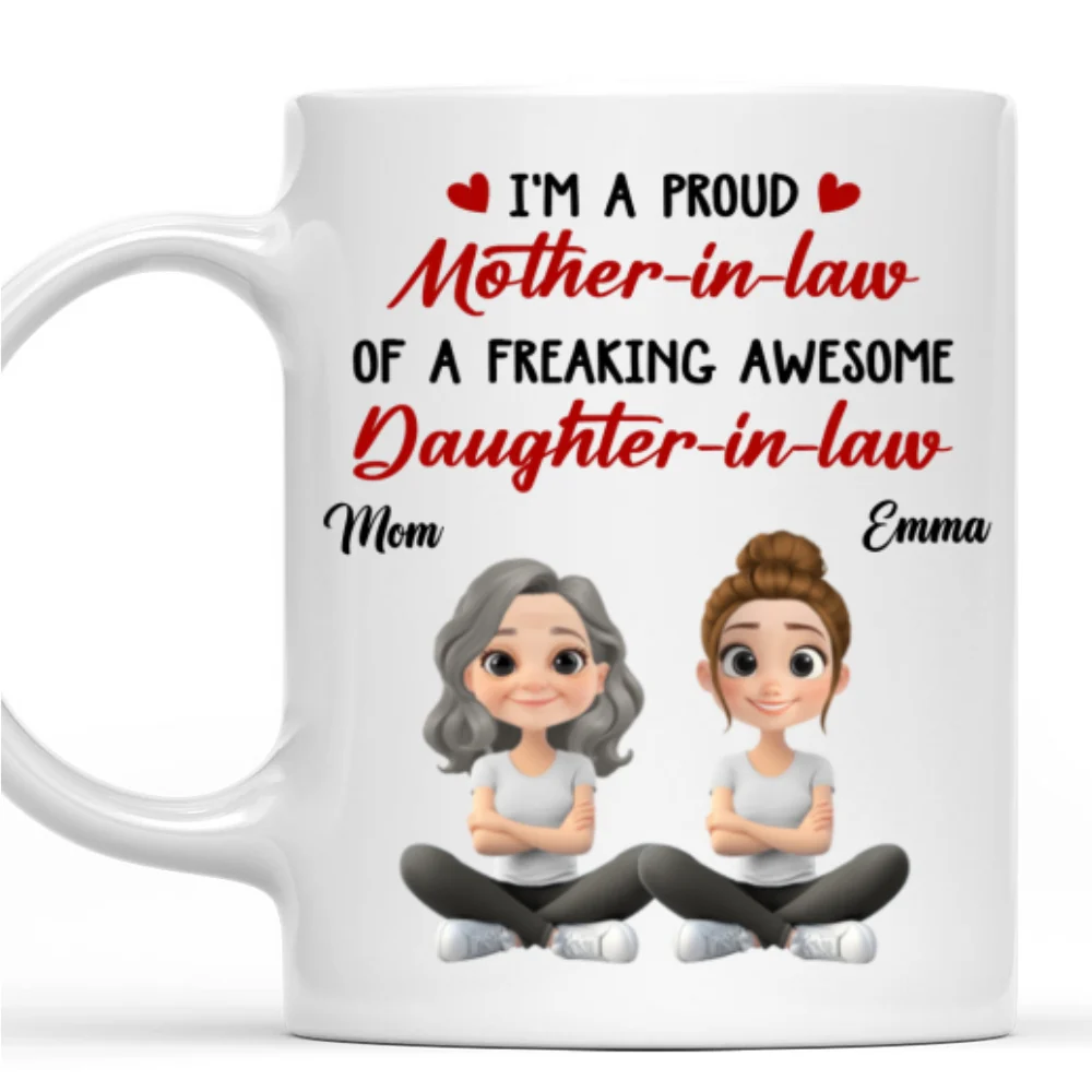 I Am So Proud - Personalized Custom Coffee Mug - Image 7