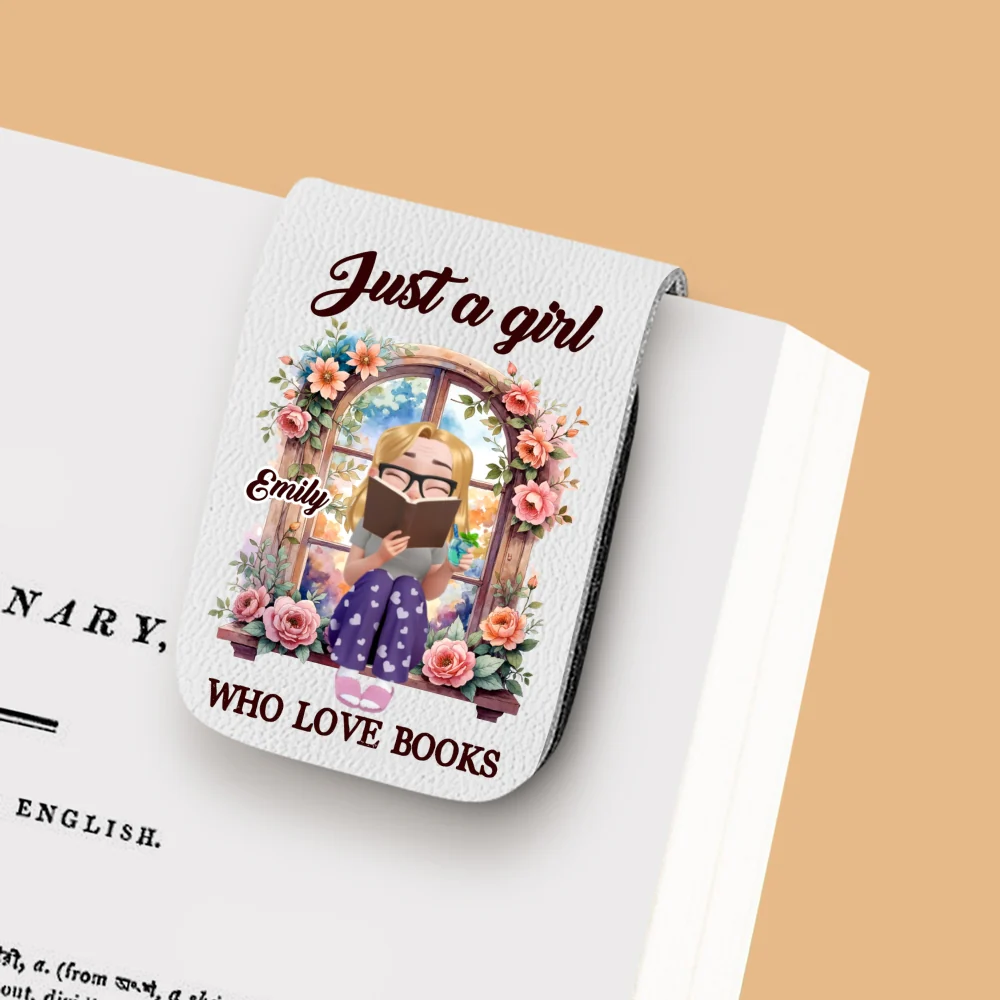 I Am That Girl - Personalized Custom Leather Bookmark - Image 10