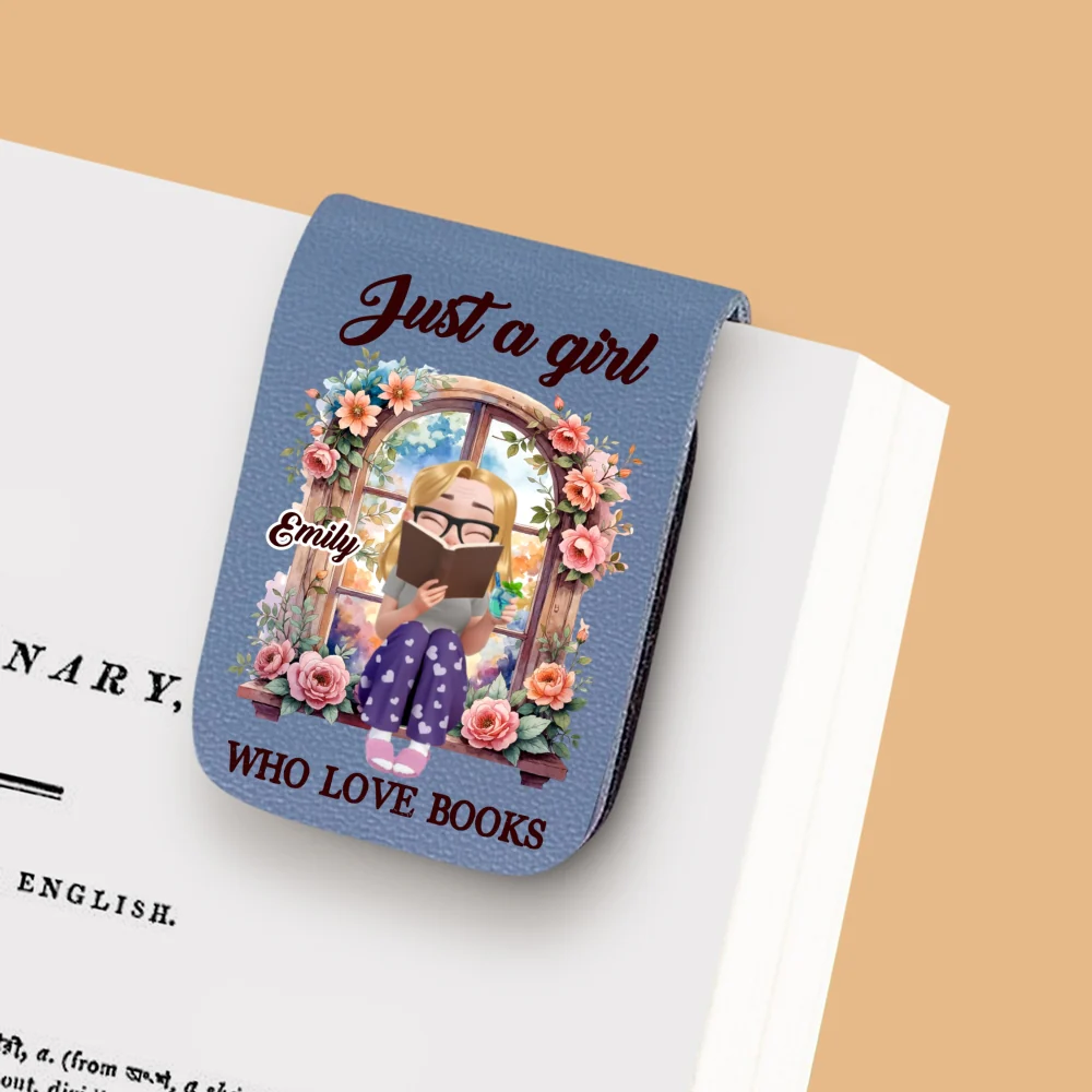 I Am That Girl - Personalized Custom Leather Bookmark - Image 7