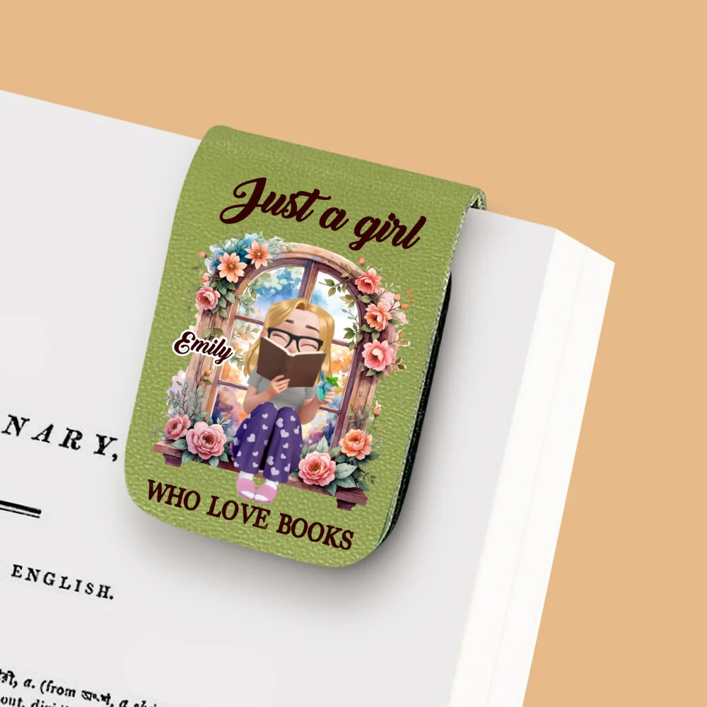 I Am That Girl - Personalized Custom Leather Bookmark - Image 8