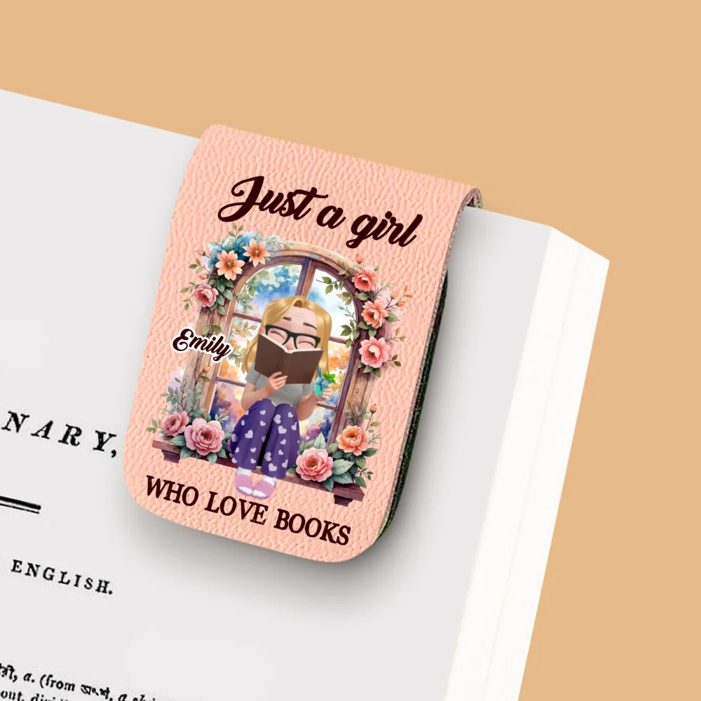 I Am That Girl - Personalized Custom Leather Bookmark - Image 9