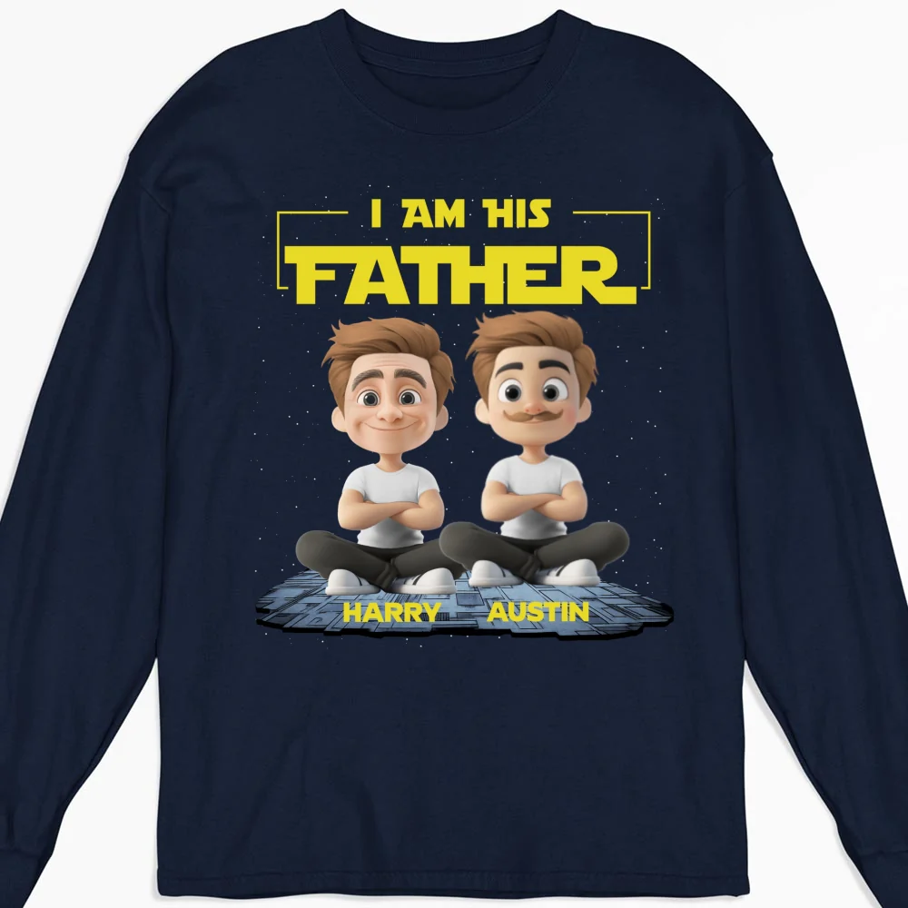 I Am Their Father - Personalized Custom Shirt - Image 12