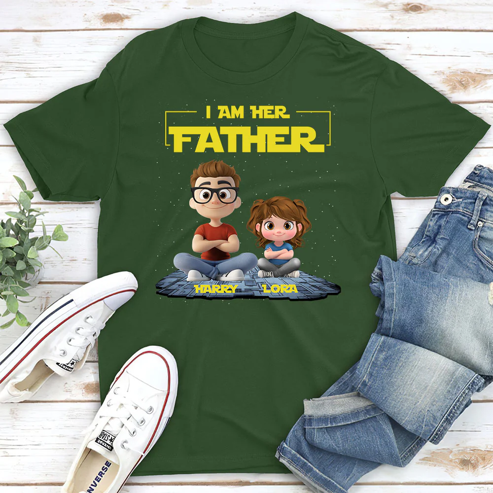 I Am Their Father - Personalized Custom Shirt - Image 3