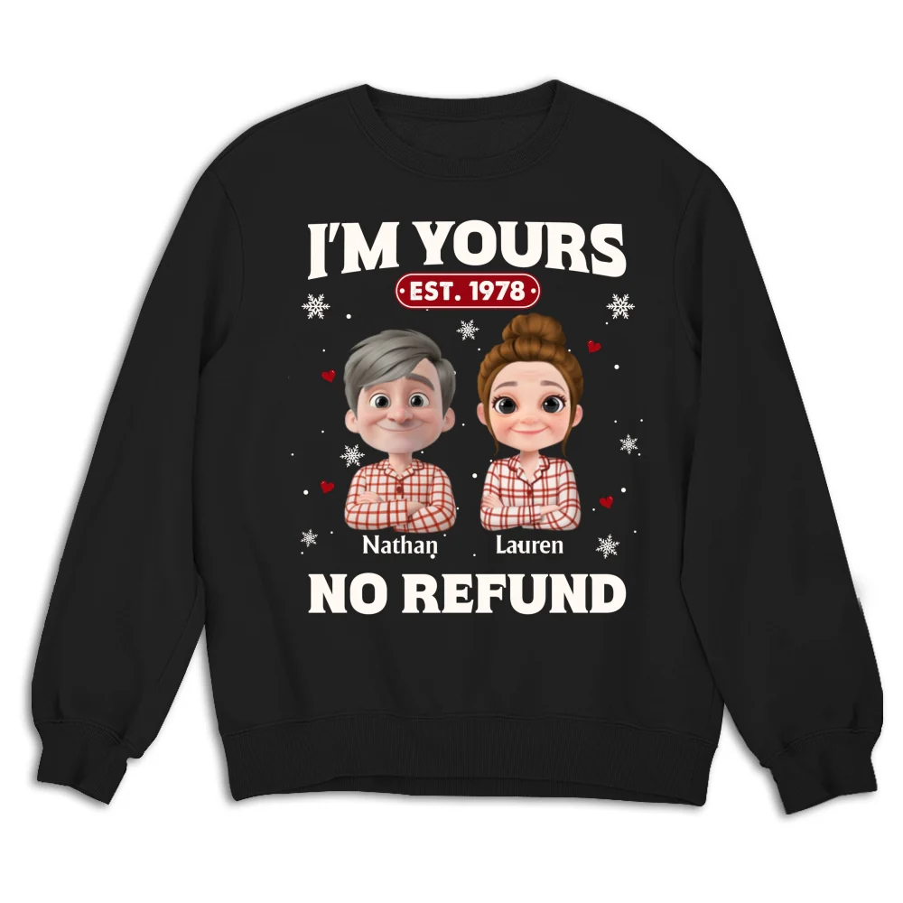 I Am Yours Christmas - Personalized Custom Shirt - Image 13