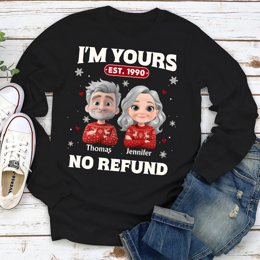 I Am Yours Christmas - Personalized Custom Shirt - Image 3