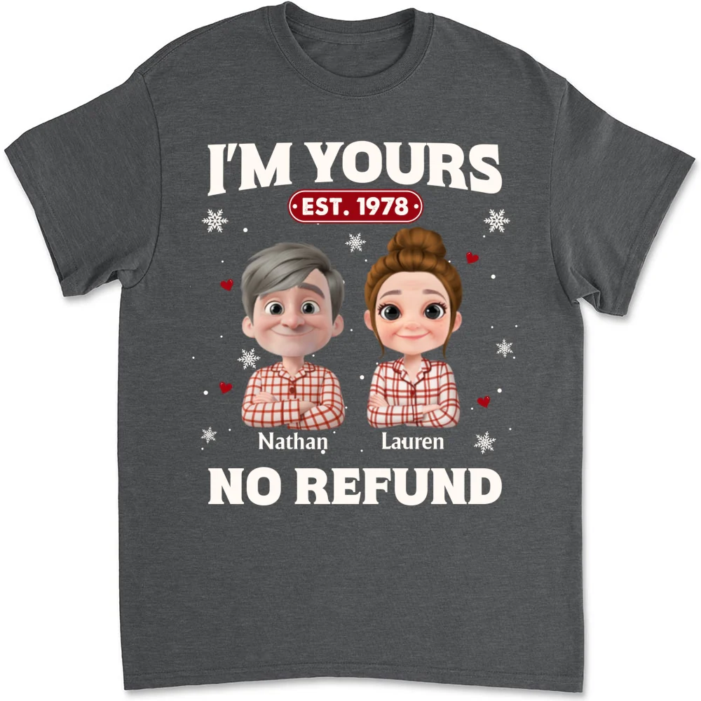 I Am Yours Christmas - Personalized Custom Shirt - Image 7