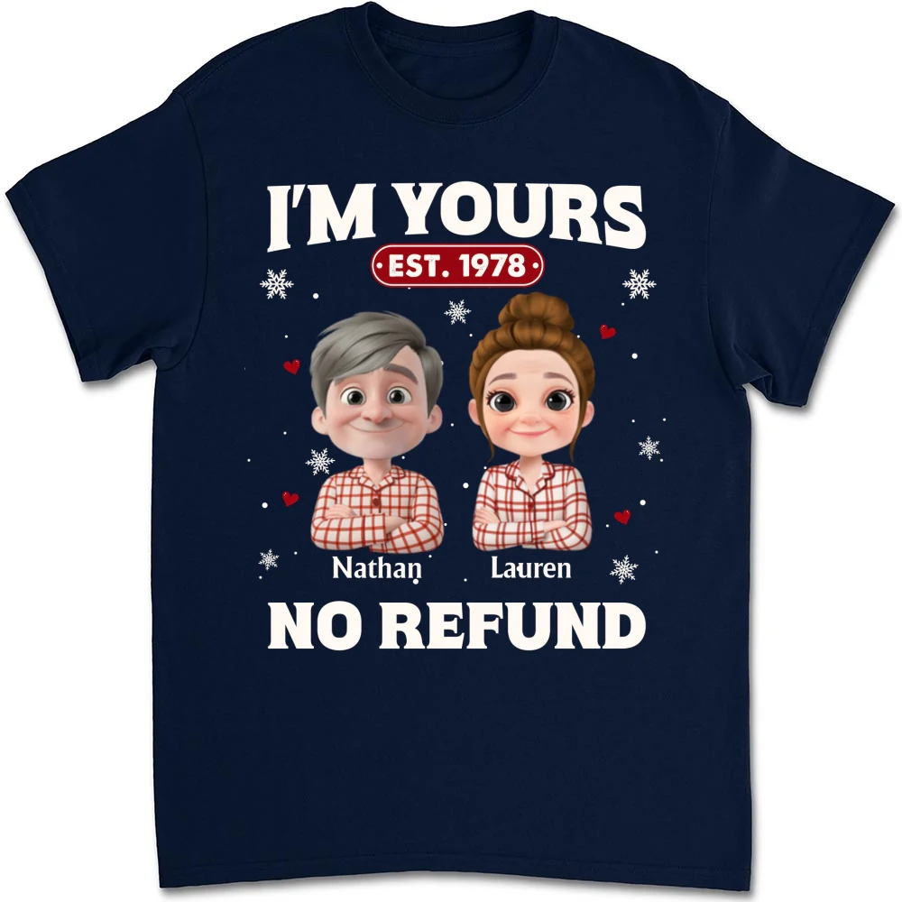 I Am Yours Christmas - Personalized Custom Shirt - Image 9