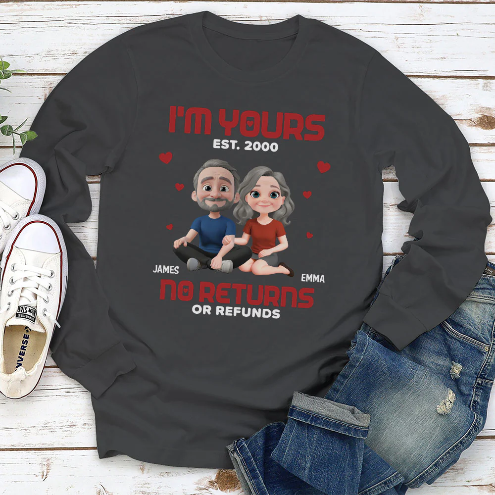 I Am Yours EST - Personalized Custom Shirt - Image 6