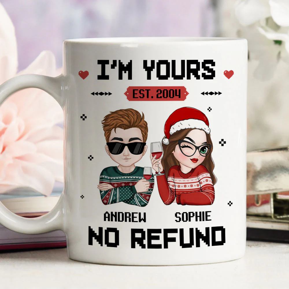 I Am Yours - Personalized Custom Coffee Mug - Image 2