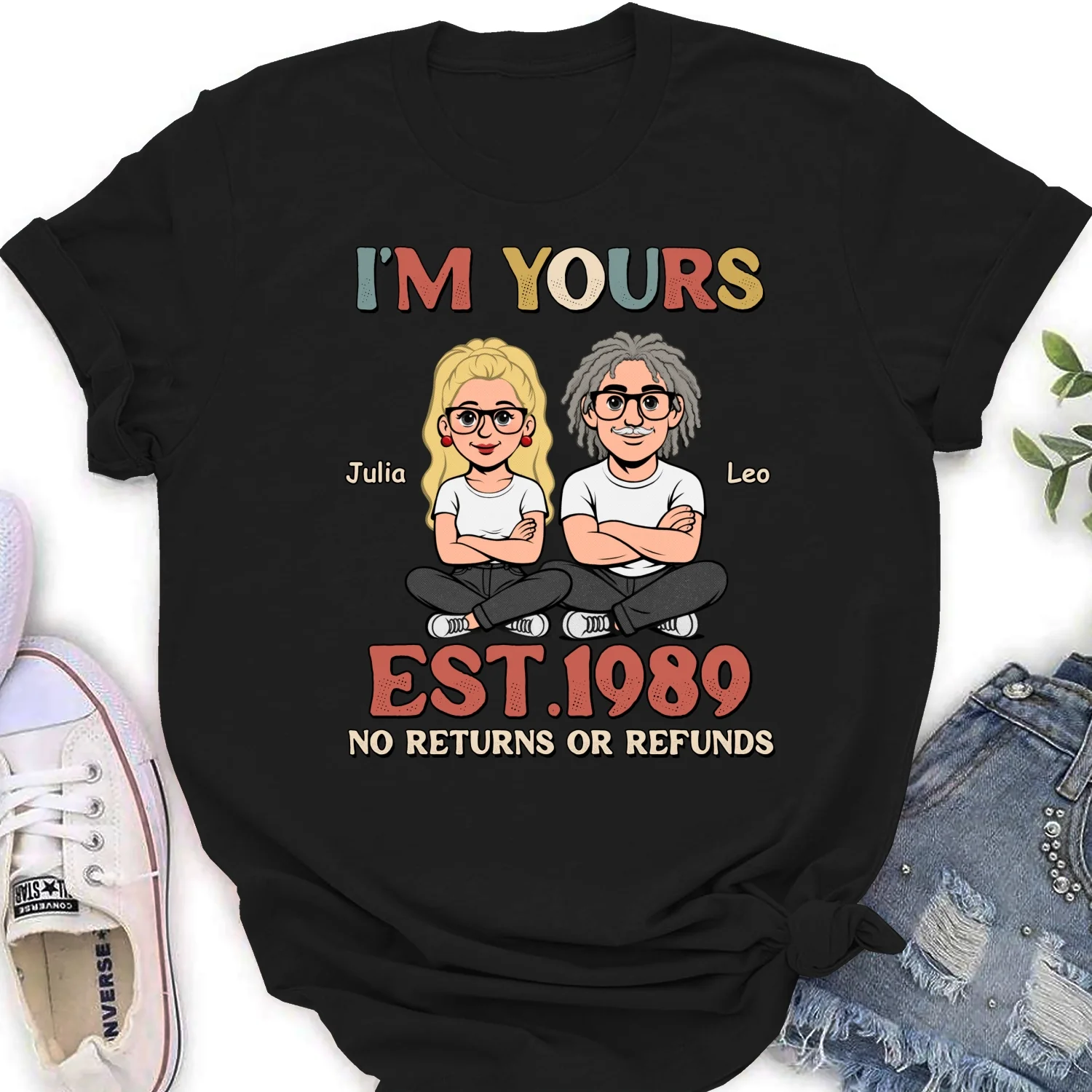 I Am Yours - Personalized Custom Shirt - Image 16