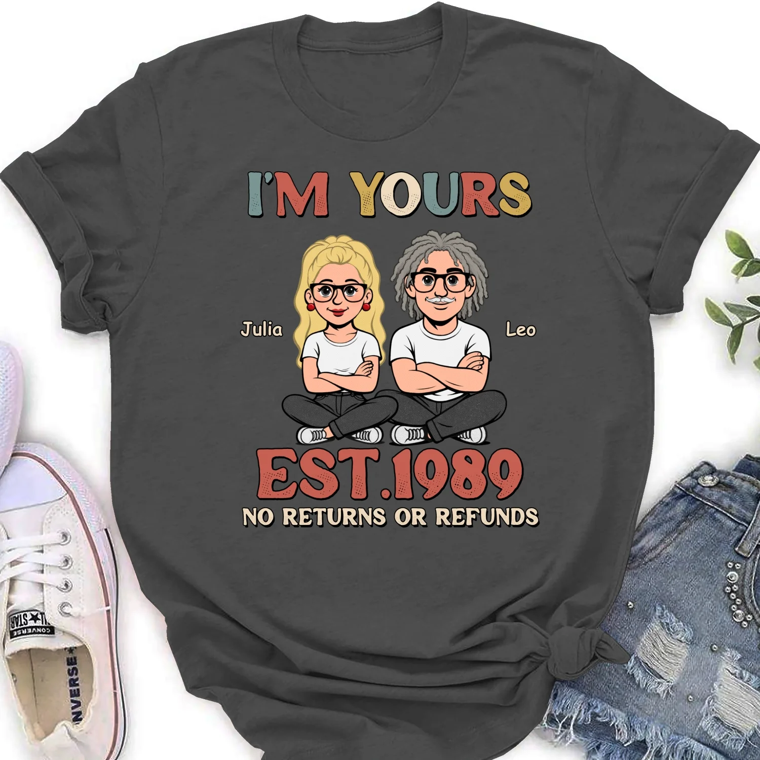 I Am Yours - Personalized Custom Shirt - Image 17