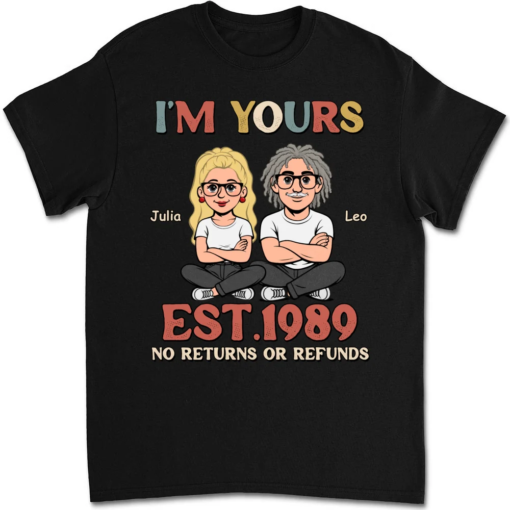 I Am Yours - Personalized Custom Shirt - Image 6