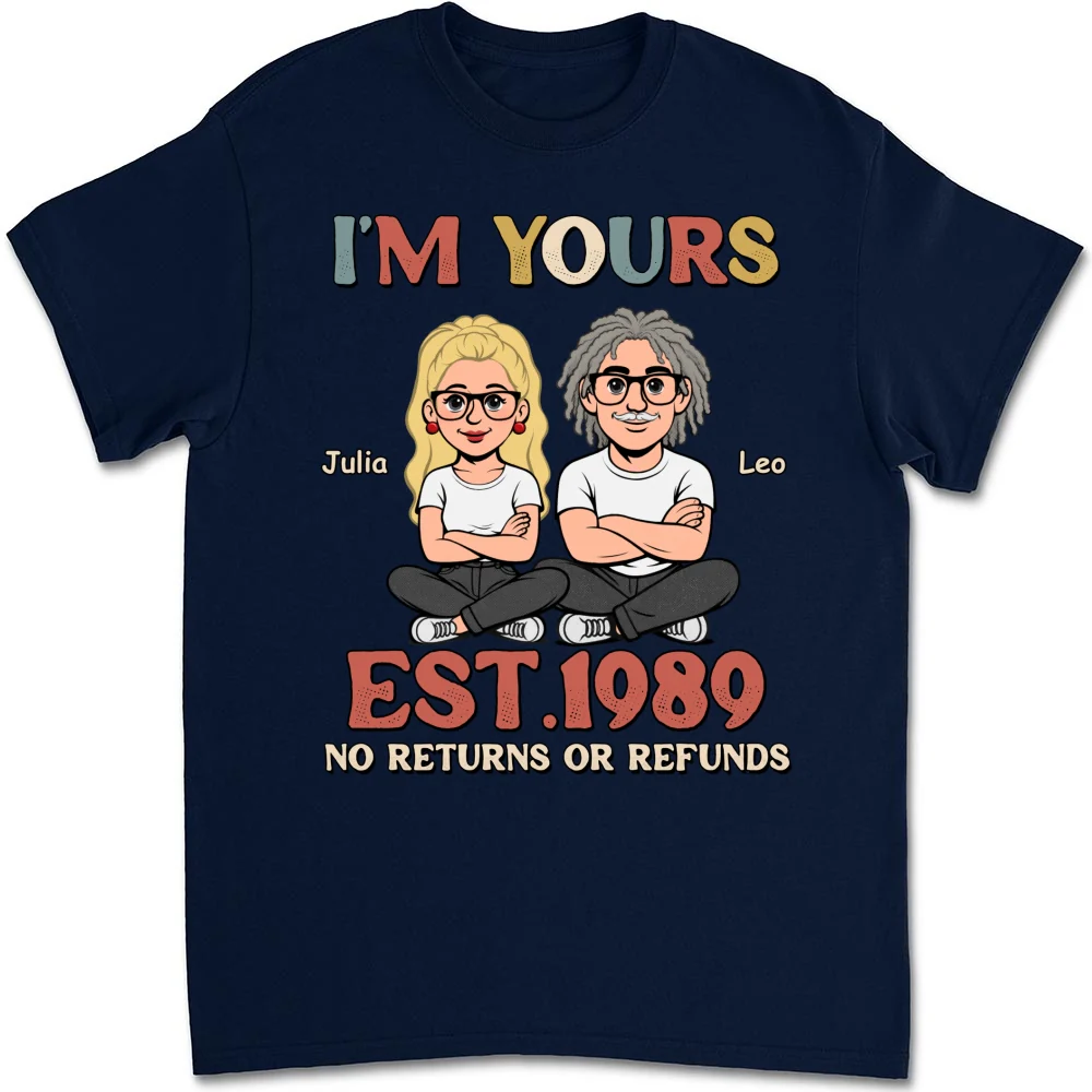 I Am Yours - Personalized Custom Shirt - Image 9