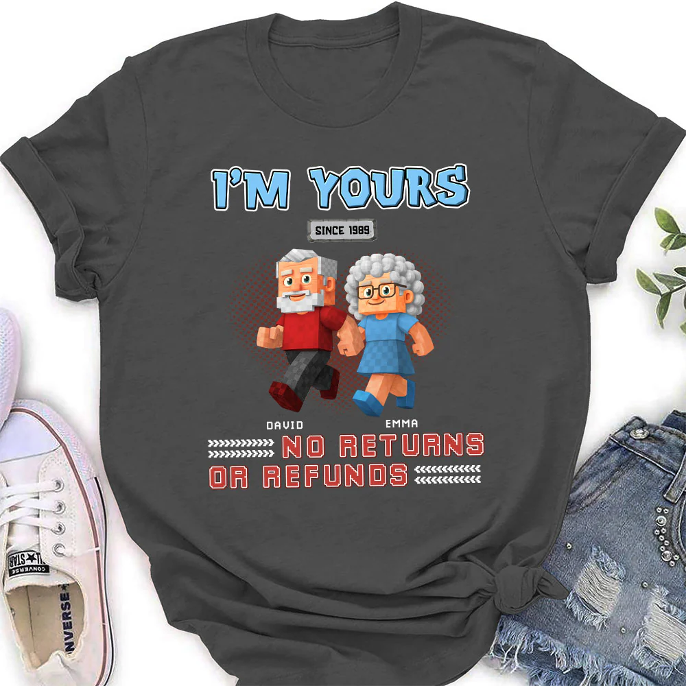 I Am Yours - Personalized Custom Shirt - Image 10