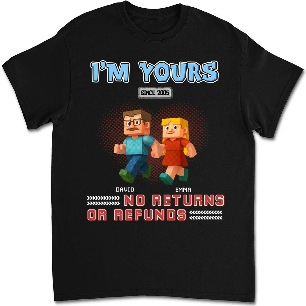 I Am Yours - Personalized Custom Shirt - Image 11