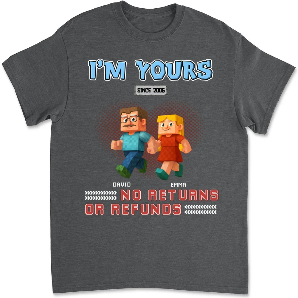 I Am Yours - Personalized Custom Shirt - Image 12