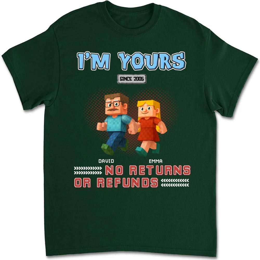 I Am Yours - Personalized Custom Shirt - Image 13