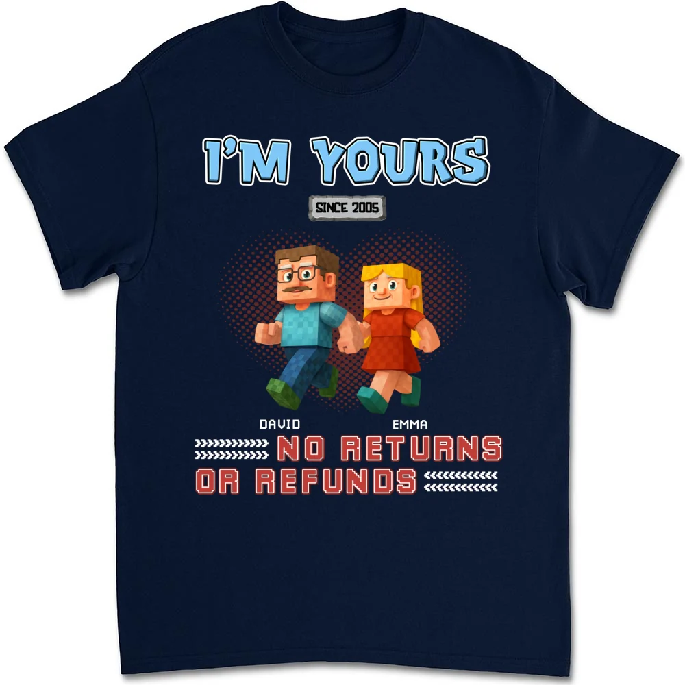 I Am Yours - Personalized Custom Shirt - Image 14