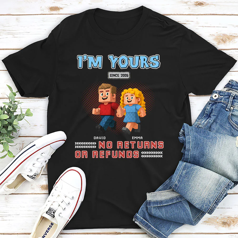 I Am Yours - Personalized Custom Shirt - Image 2