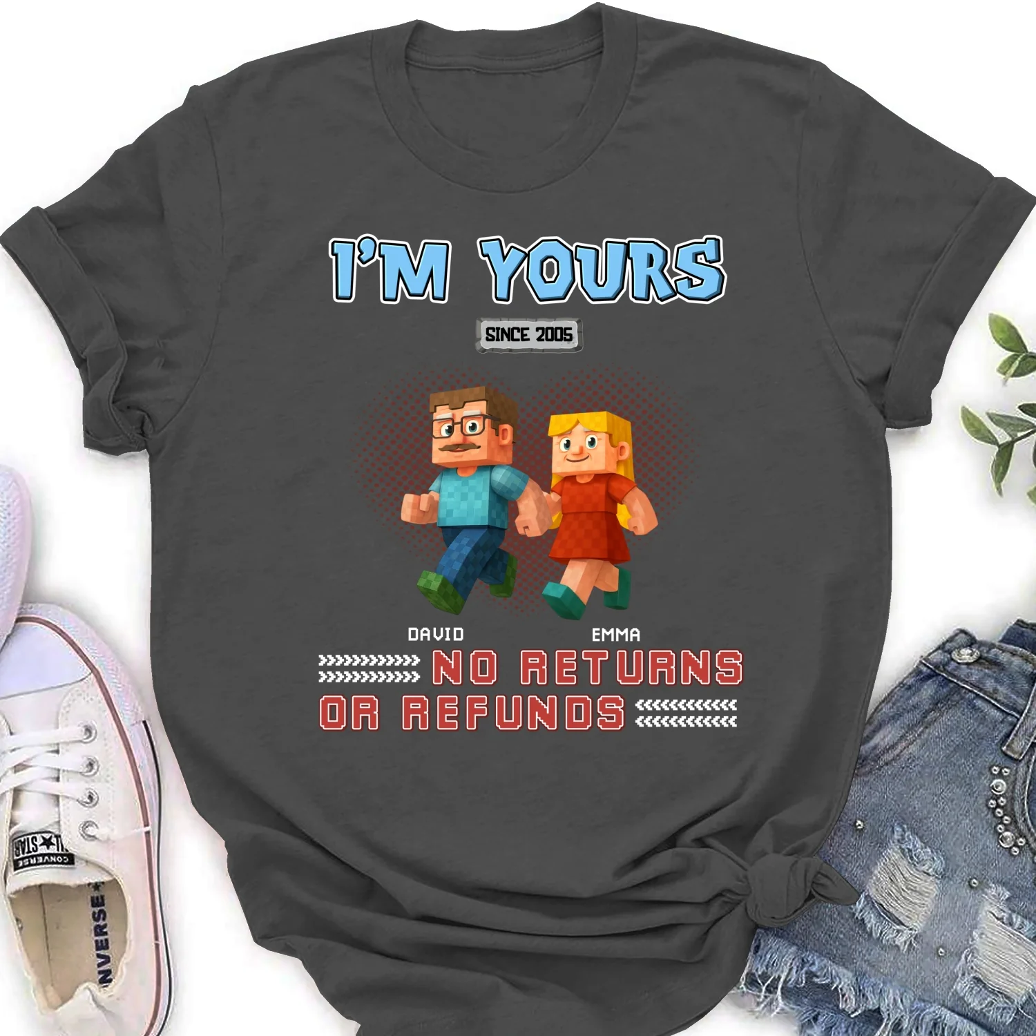I Am Yours - Personalized Custom Shirt - Image 22