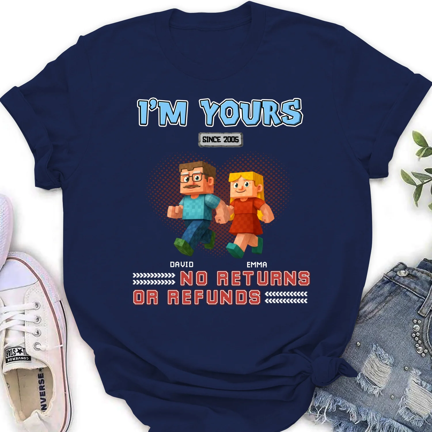 I Am Yours - Personalized Custom Shirt - Image 23