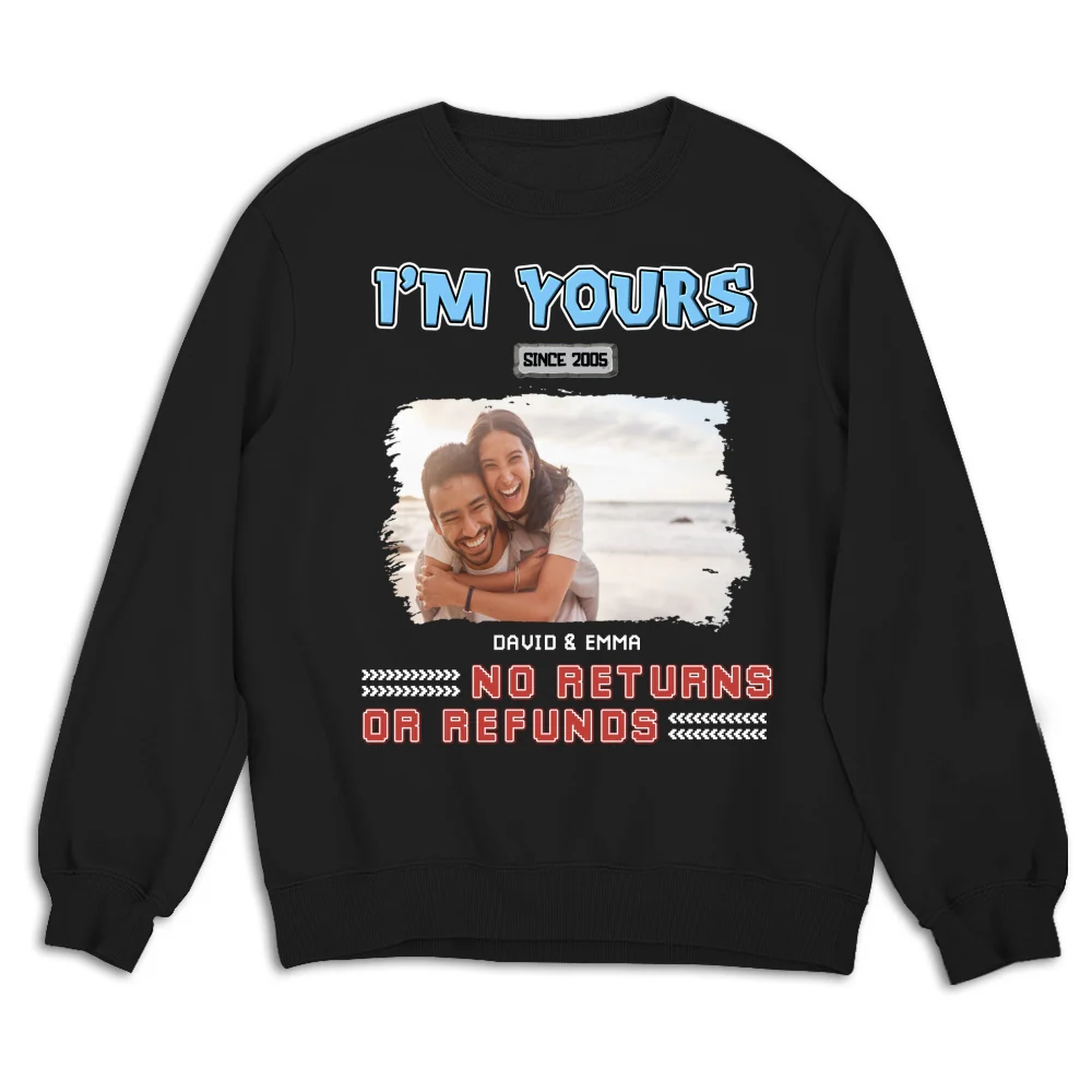 I Am Yours Photo - Personalized Custom Shirt - Image 13