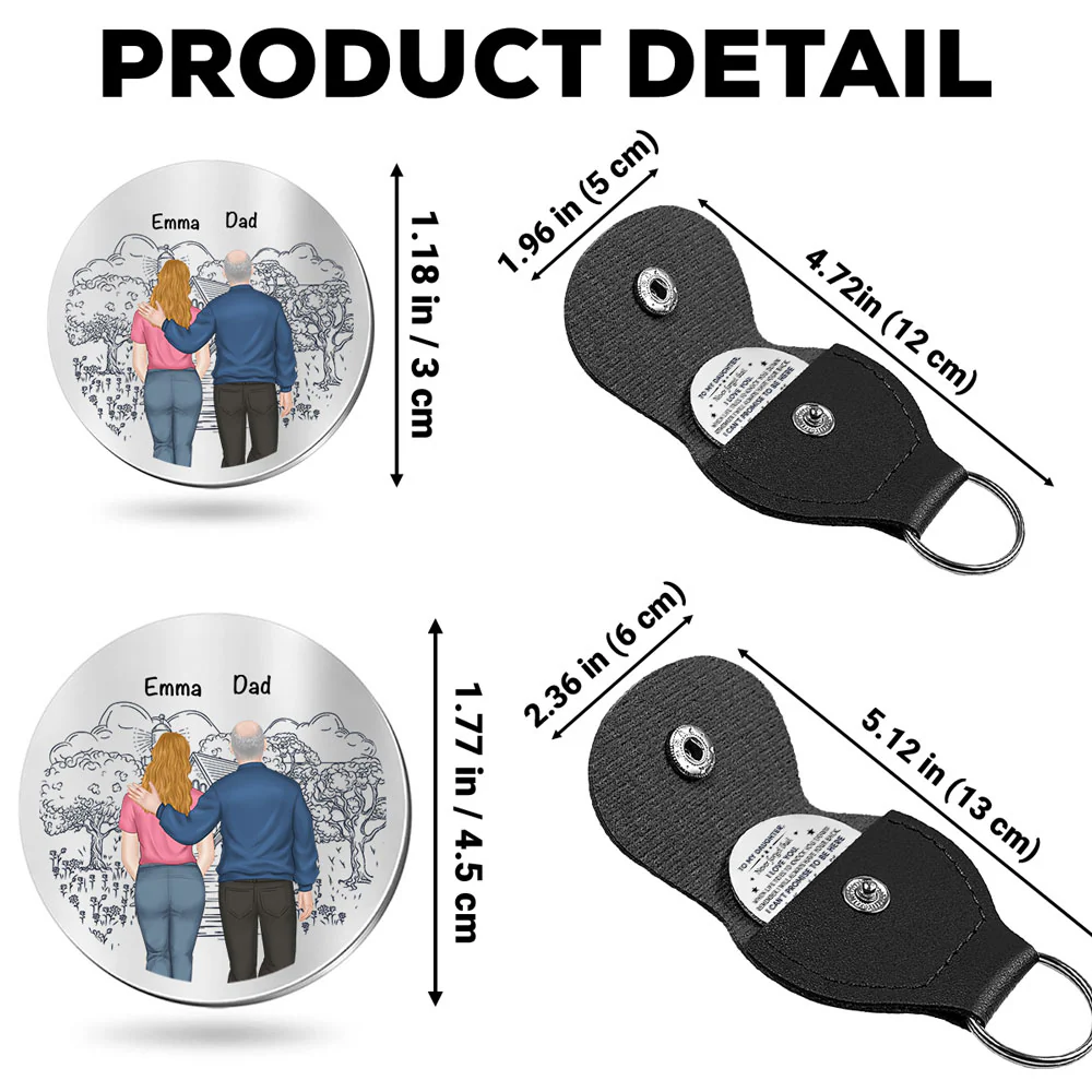 I Can Not Promise To Be Here - Personalized Custom Pocket Hug - Image 5