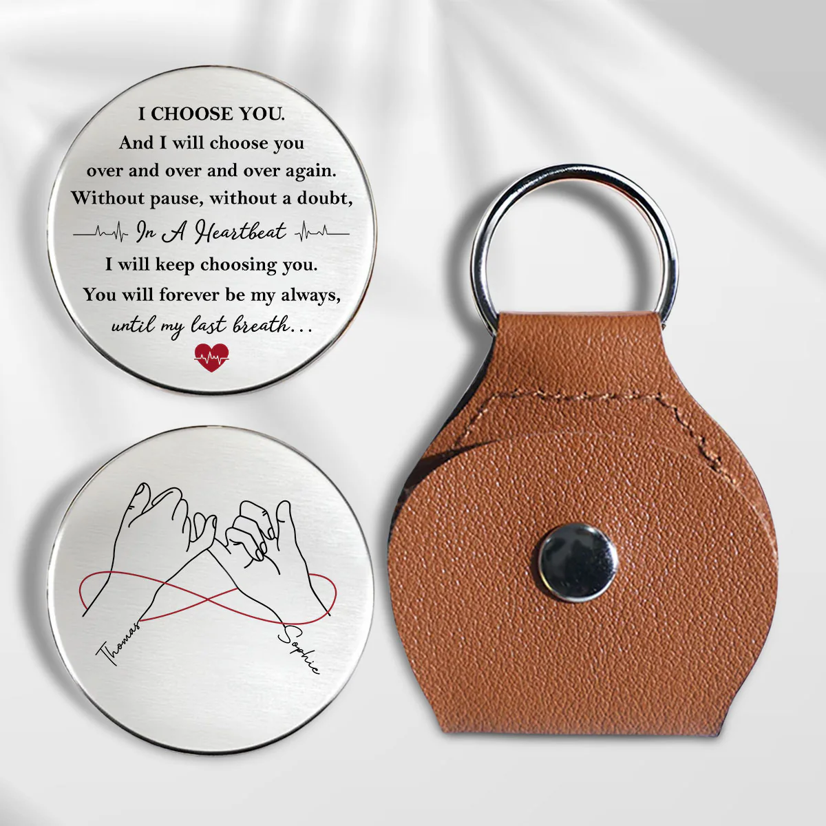 I Choose You - Personalized Custom Pocket Hug