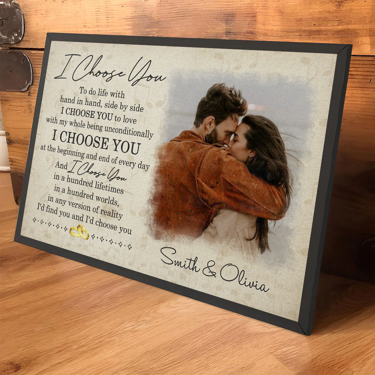 I Choose You - Personalized Custom Poster - Image 3