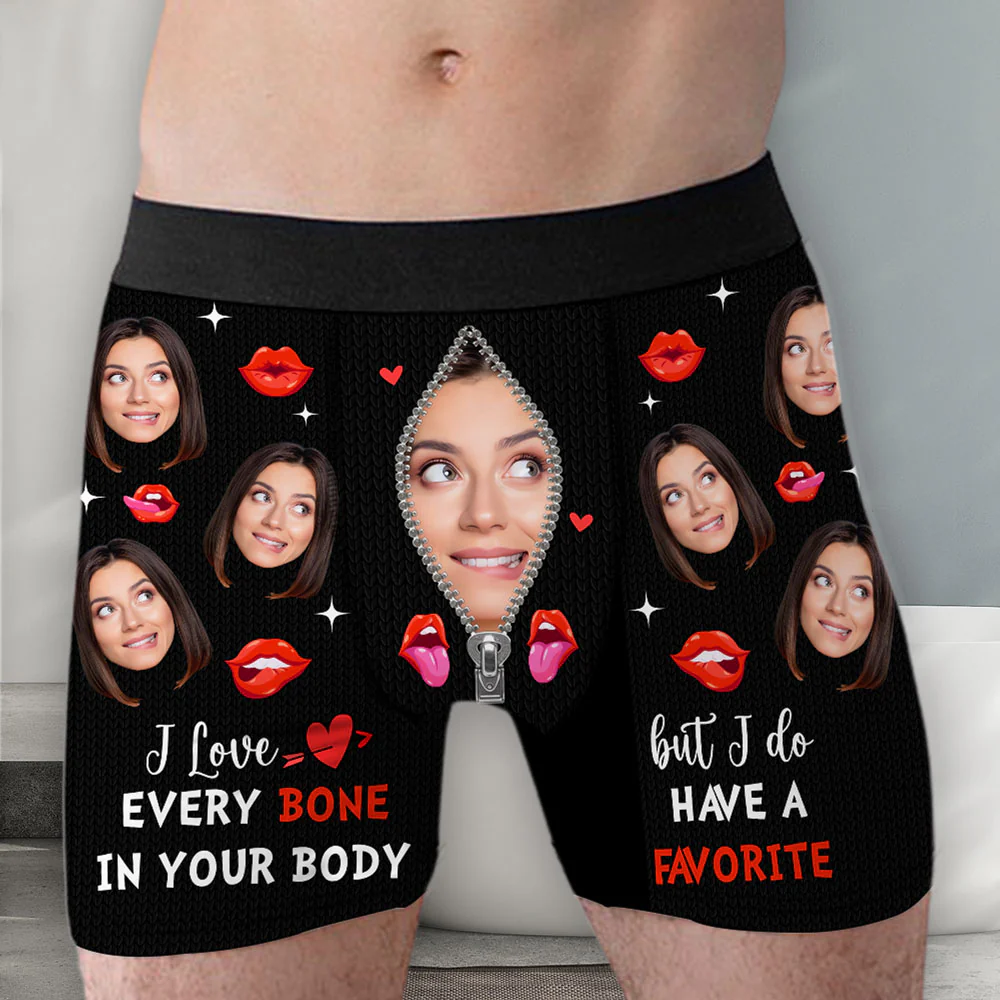 I Do Have A Favorite - Personalized Photo Men's Boxer Briefs - Image 4