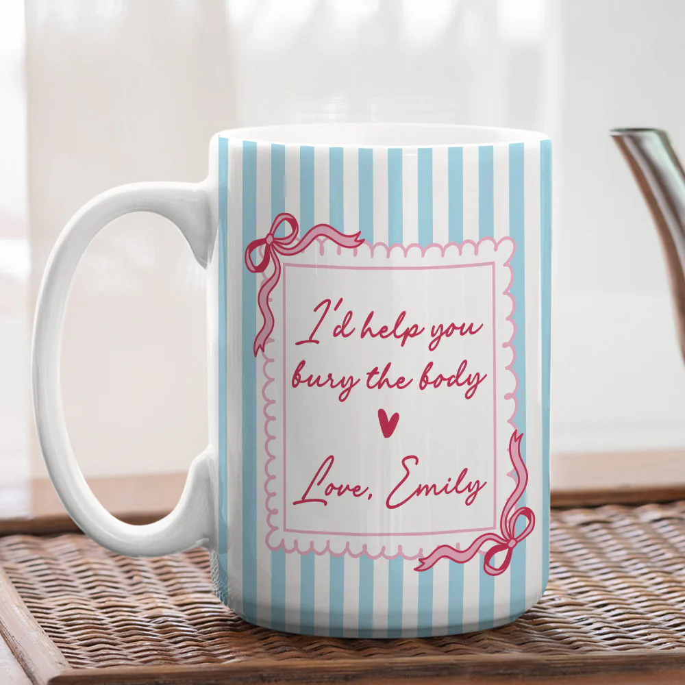 I Do It For You - Personalized Custom Coffee Mug - Image 5
