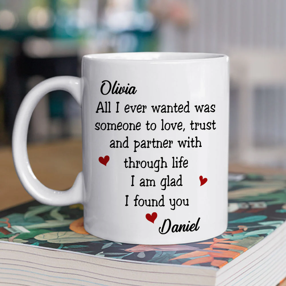 I Found You - Personalized Custom Coffee Mug - Image 2