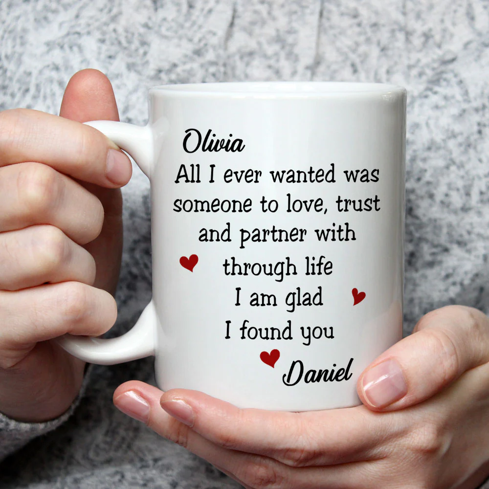 I Found You - Personalized Custom Coffee Mug - Image 3