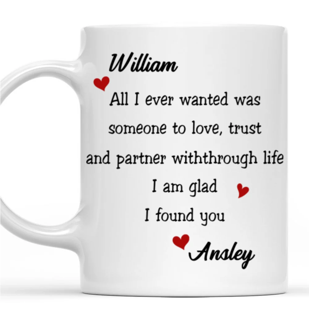 I Found You - Personalized Custom Coffee Mug - Image 8