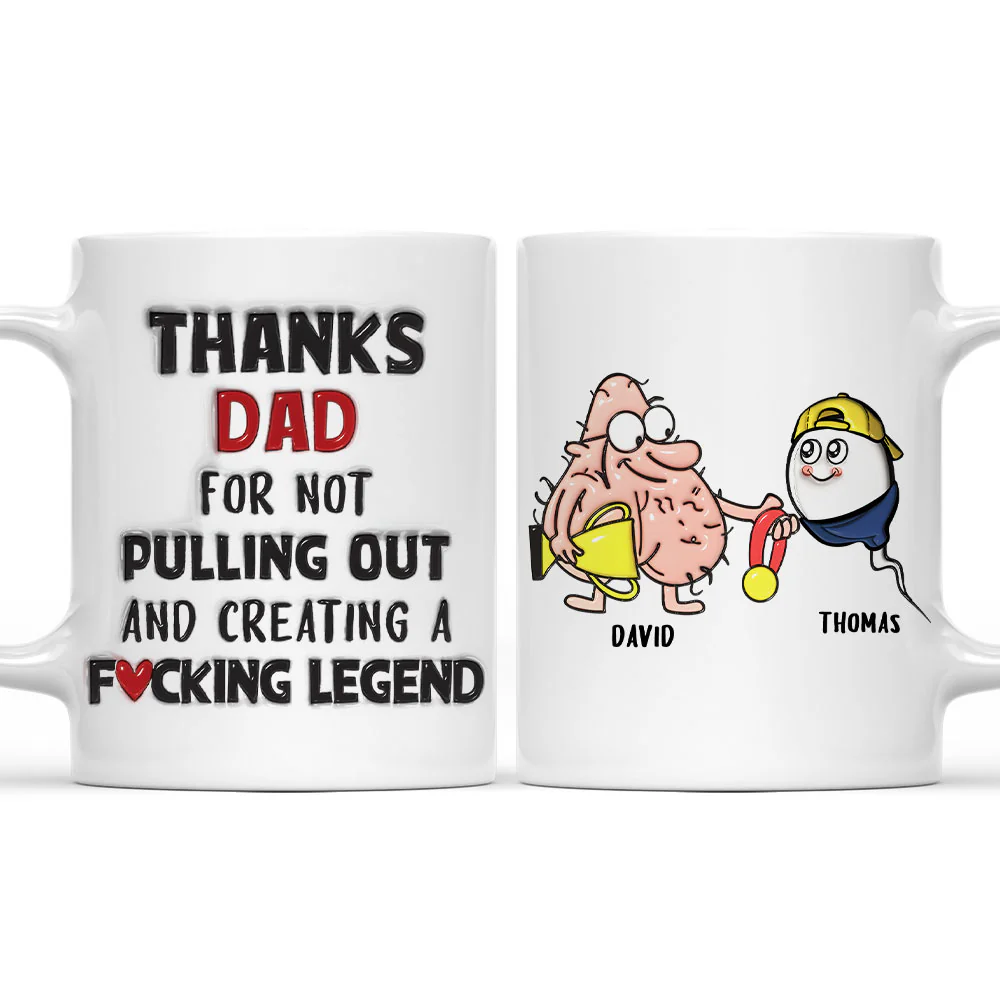 I Got Superior Sperm - Personalized Custom 3D Inflated Effect Mug