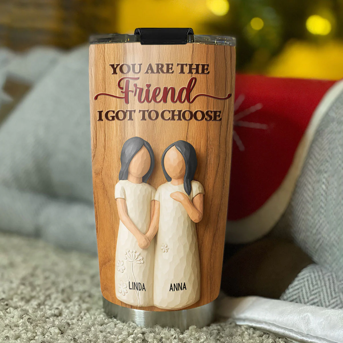 I Got To Choose - Personalized Custom Tumbler - Image 3