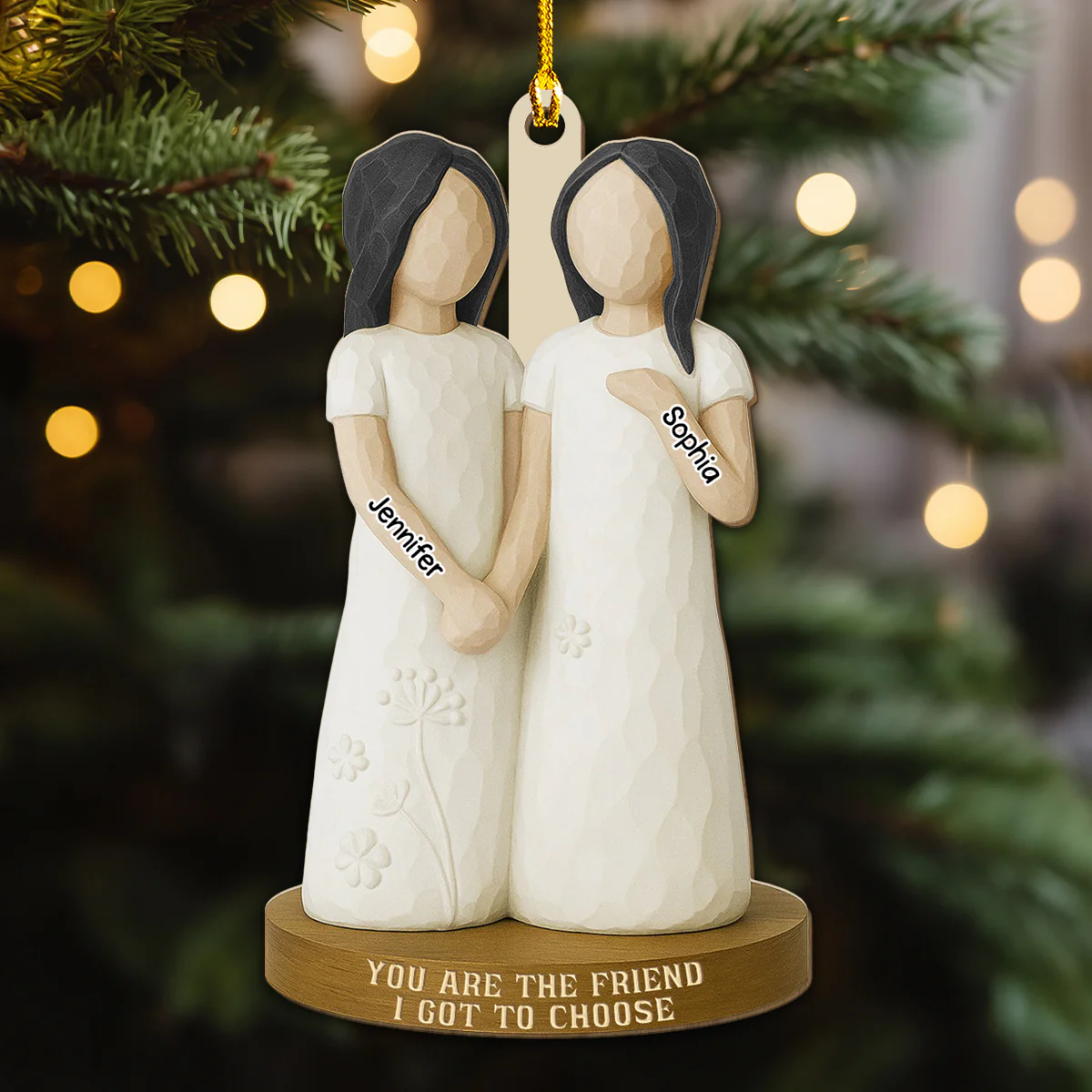 I Got To Choose - Personalized Custom Wood Ornament