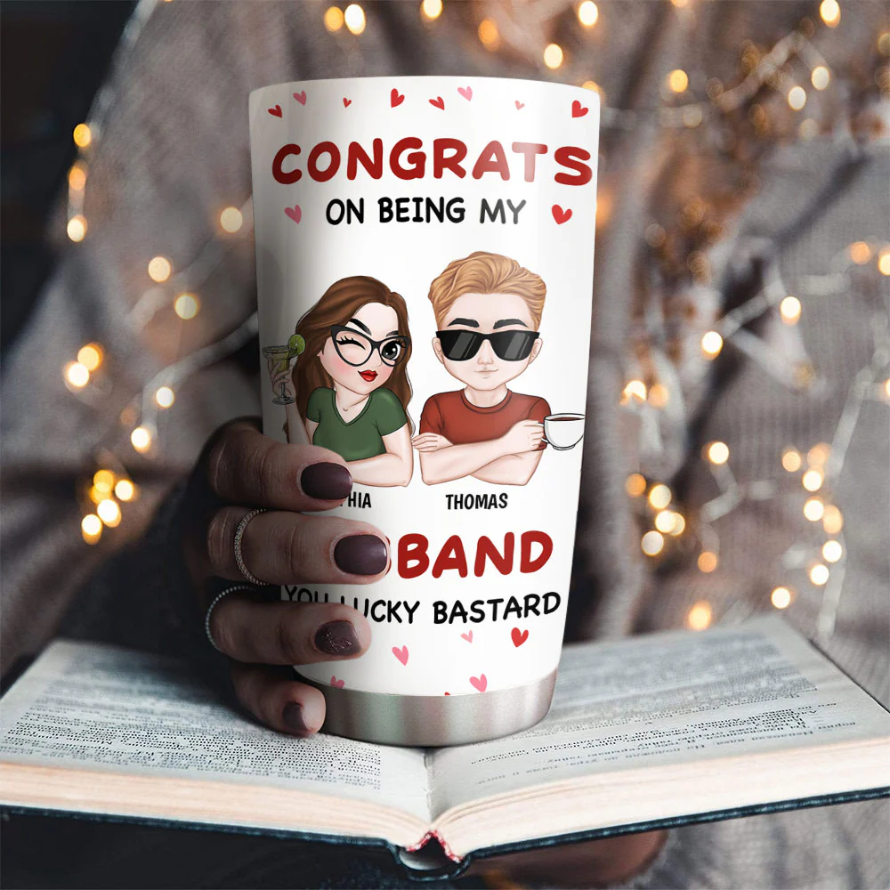 I Got You - Personalized Custom Tumbler - Image 3