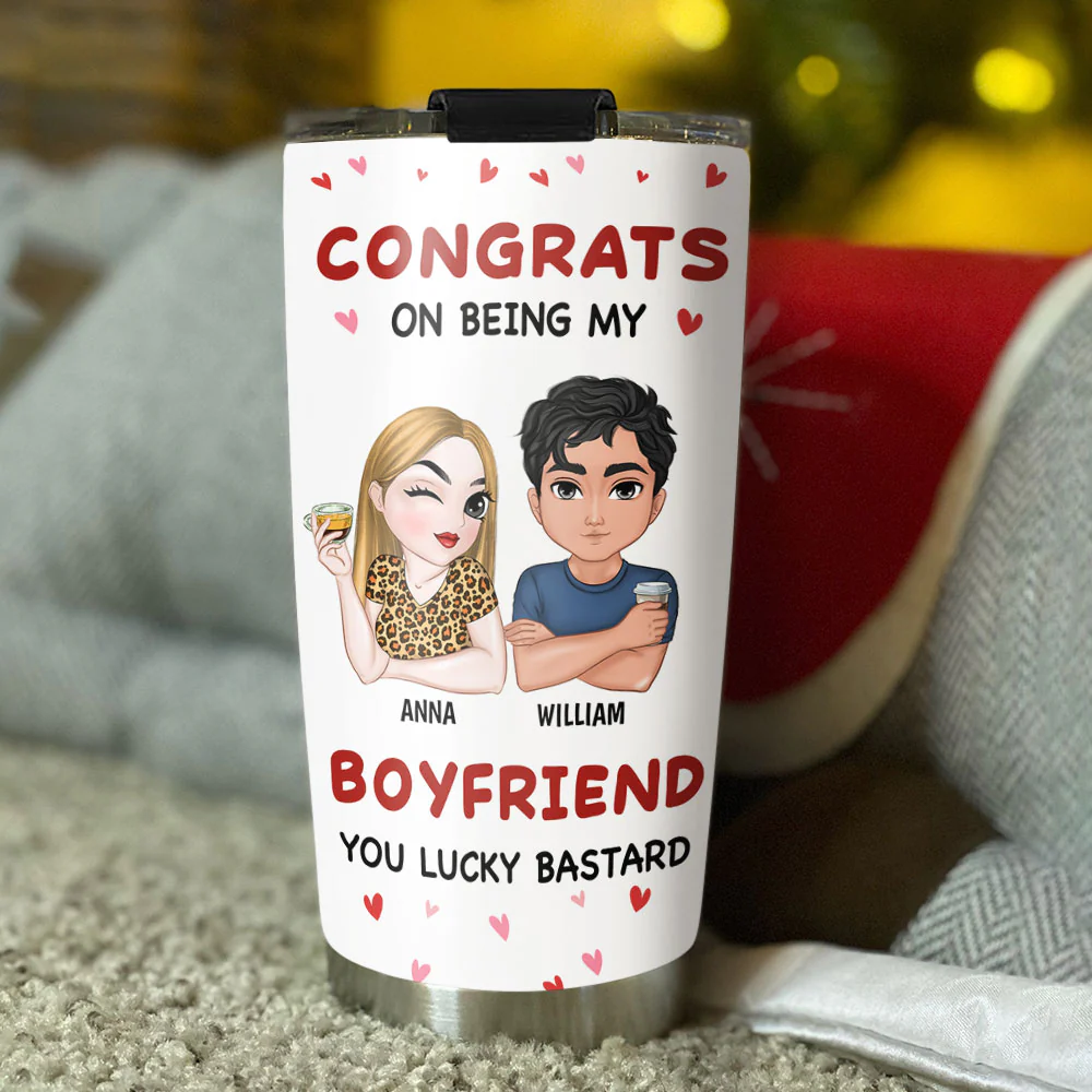 I Got You - Personalized Custom Tumbler - Image 4