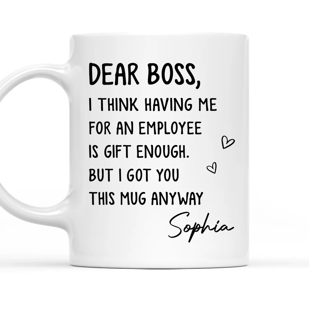 I Got You This Mug - Personalized Custom Coffee Mug
