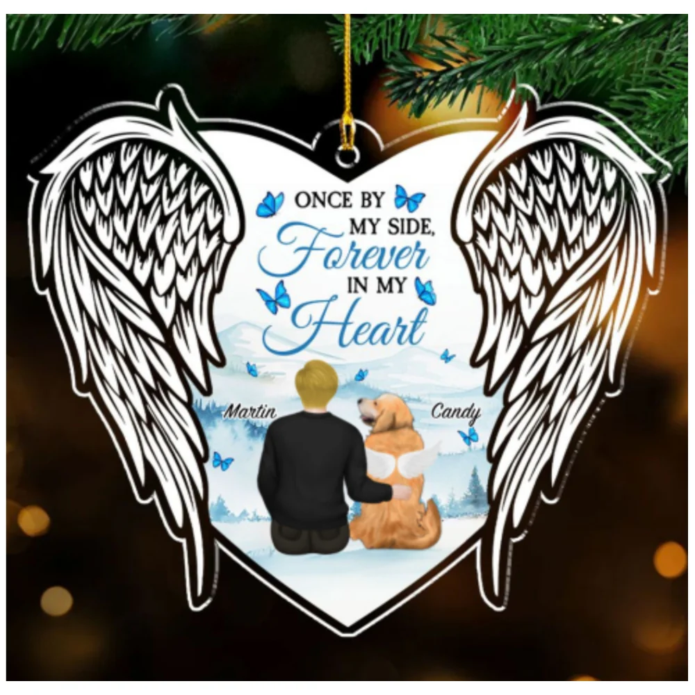 I Have You In My Heart - Personalized Custom Acrylic Ornament - Image 5