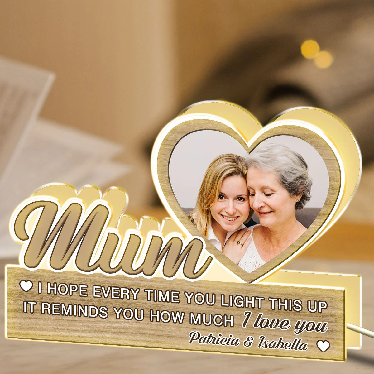 I Hope You Light This Up - Personalized Custom Light Box - Image 4