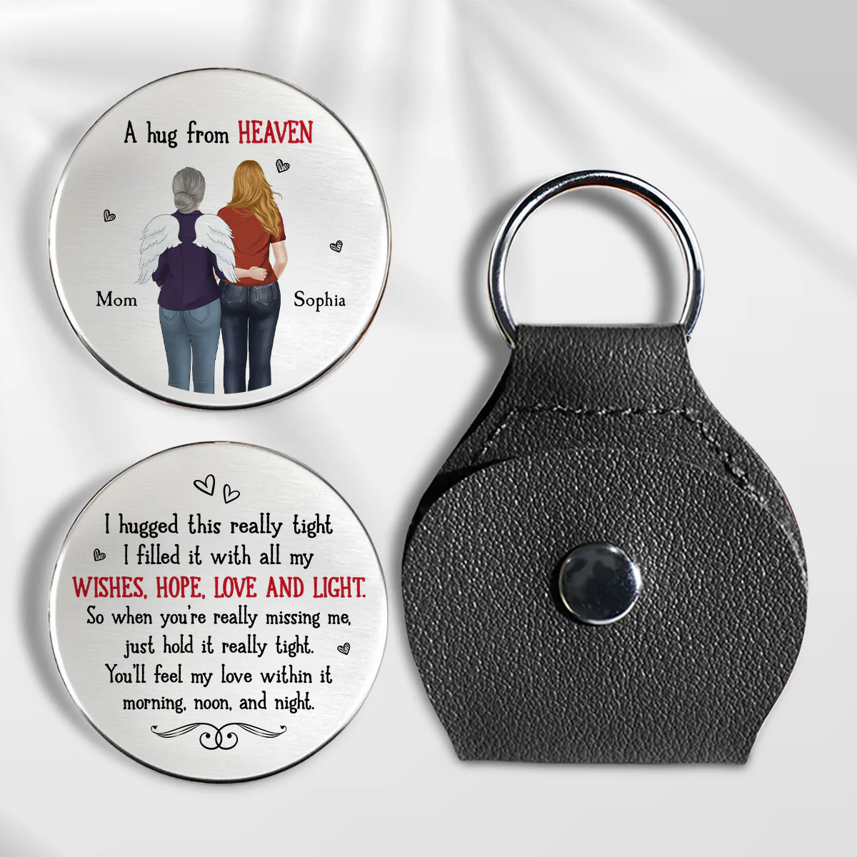 I Hug This Really Tight - Personalized Custom Pocket Hug